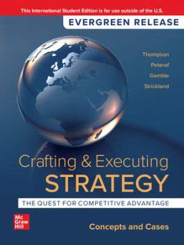 crafting & executing strategy: concepts and cases|crafting suomeksi.